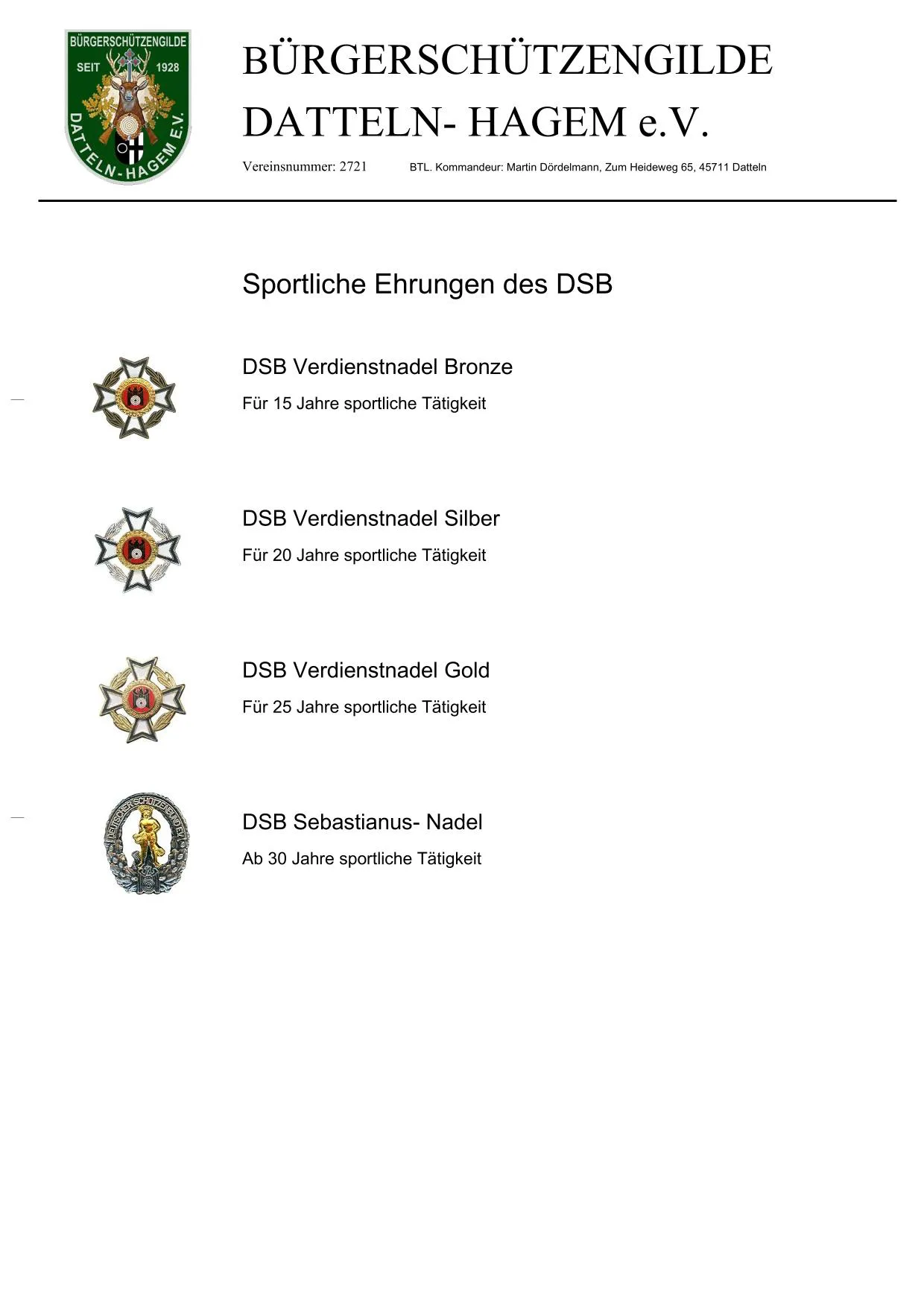 Ehrungen der Gilde Seite 4