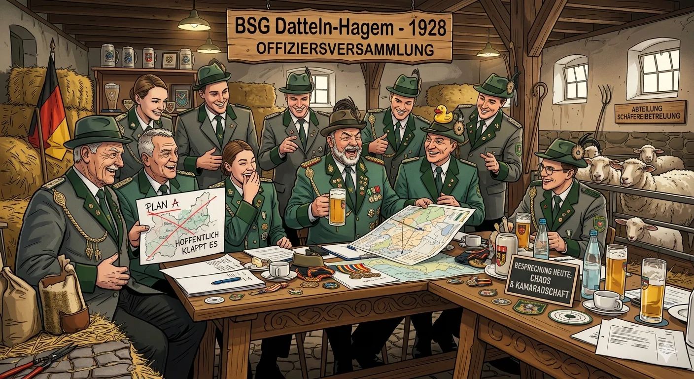 Offiziersversammlung lustig 01
